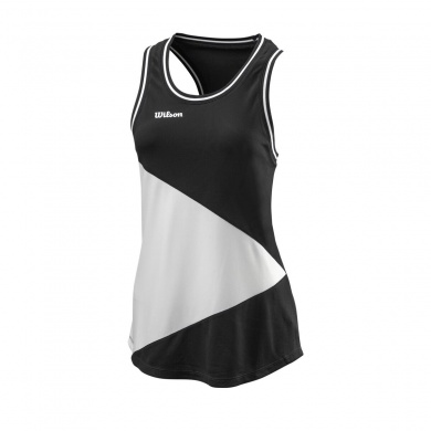 Wilson Tennis Tank Team II black/white Women